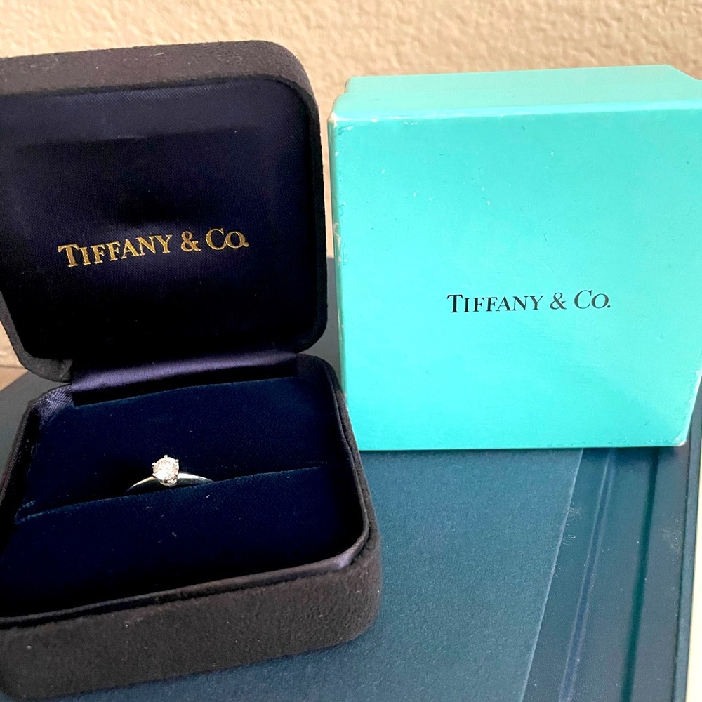 Tiffany and Co. Solitaire Ring